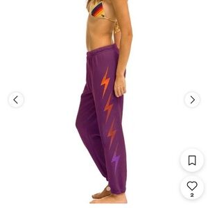 Aviator Nation Women’s Purple Joggers XS